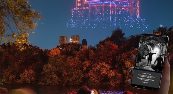 Drone Lights Show (development in collaboration with https://cocosoftware.io)